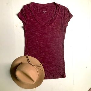 Merona Red/burgundy Tshirt